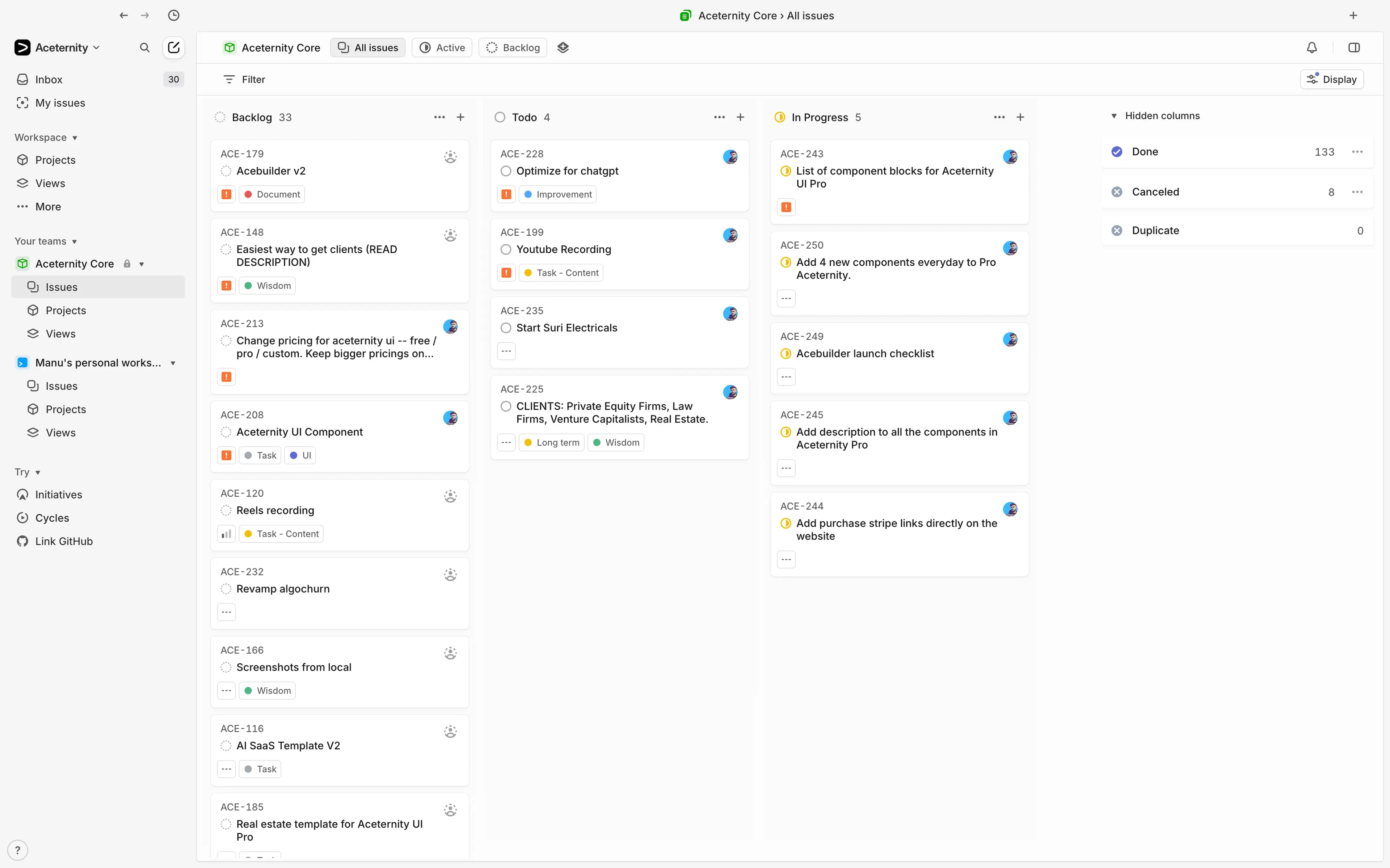 CODE IT Dashboard Interface